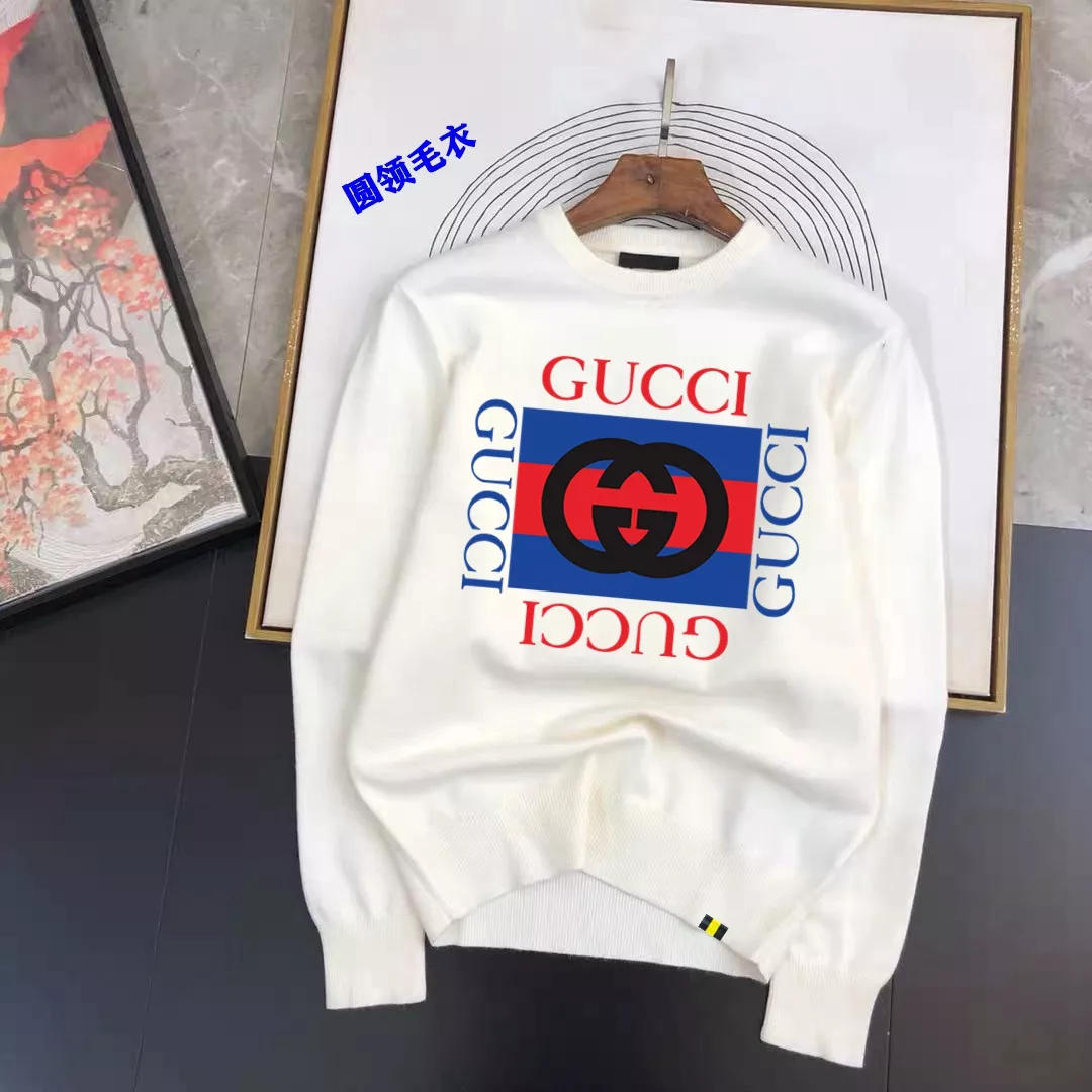 gucci sweaters manches longues pour homme s_127b61a